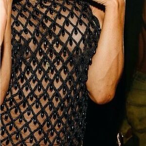 Dylan Lex Dian Rose Beaded top